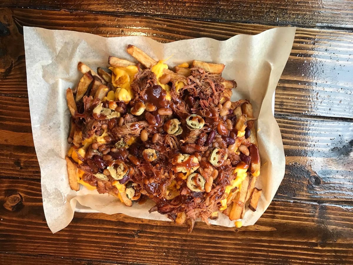 Loaded BBQ fries