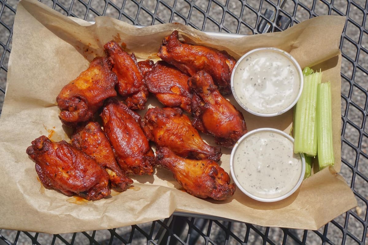 Smoked wings